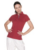 Promostars POLO Damska VENUS CIEMNO CZERWONY/GRANATOWY haft nadruk