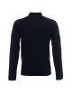 Promostars POLO Men`s LONG COTTON NAVY embroidered logo screenprint