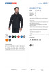 Promostars Men`s POLO LONG COTTON BLACK Embroidery Screen Print Logo