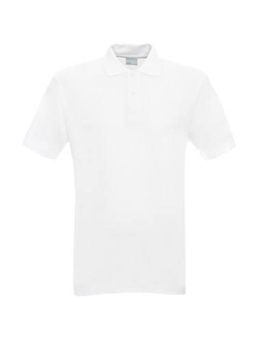 Promostars Geffer 400 Men's Polo Shirt White