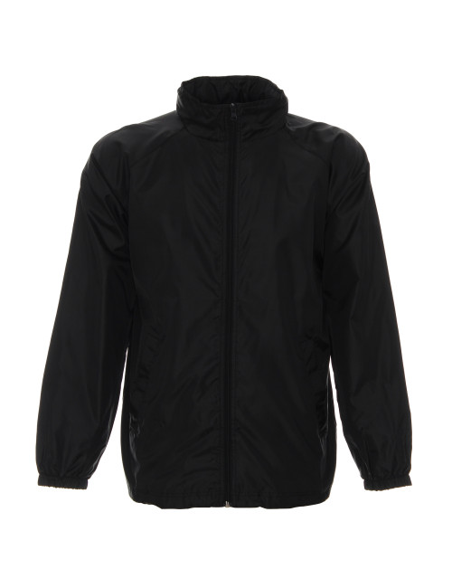 Promostars KURTKA Męska WINDBREAKER CZARNY haft nadruk sitodruk logo