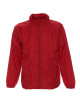 Promostars Men`s JACKET WINDBREAKER RED DTG print silkscreen logo