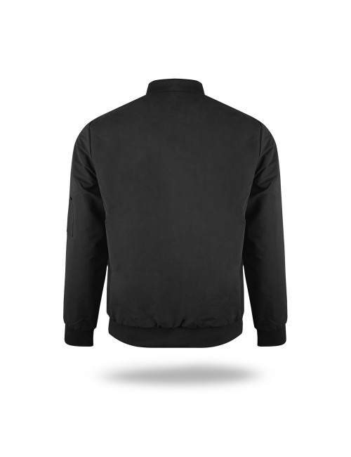 Kurtka męska Promostars Bomber czarna - P&M