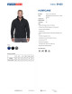 Promostars Herren HURRICANE JACKET SCHWARZ Stickerei DTG-Druck Siebdruck-Logo