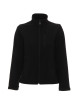 Promostars Women`s JACKET BREEZE BLACK DTG print silkscreen logo embroidery