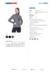 Promostars Women`s JACKET BREEZE GRAY MELANGE embroidery print DTF silkscreen