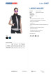 Promostars Ladies' Walker Women's Vest Black