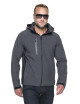 CRIMSON CUT JACKET Men MISSION DARK GRAY MELANGE/BLACK embroidery logo