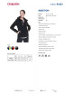 CRIMSON CUT Damen AMBITION JACKET SCHWARZ DTG-Druck, Stickerei, Siebdruck
