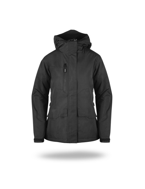 CRIMSON CUT JACKET Women`s LADIES` LOCK BLACK print embroidery silkscreen