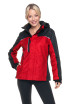 Promostars Ladies’ Hike Jacket Dark Red/Black