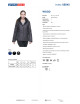 Promostars DAMENJACKE WOOD DARK GREY MELANGE Siebdruck-Logo
