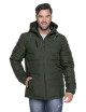 Promostars Stitch Men's Down Jacket Dark Green Melange