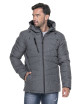 CRIMSON CUT JACKET Men`s STITCH DEEP GRAY MELANGE DTF print embroidery
