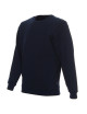 Promostars Herren SWEATSHIRT WEEKEND NAVY BLUE Stickerei Siebdruck Logo DTG-Druck