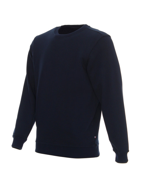Promostars BLUZA Męska WEEKEND GRANATOWY haft sitodruk logo nadruk DTG