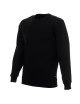 Promostars Men`s SWEATSHIRT WEEKEND BLACK embroidery screen printing logo print