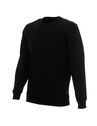 Promostars Men`s SWEATSHIRT WEEKEND BLACK embroidery screen printing logo print