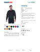 Promostars Men`s SWEATSHIRT WEEKEND BLACK embroidery screen printing logo print