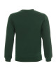 Promostars Men`s SWEATSHIRT WEEKEND BOTTLE GREEN embroidery silkscreen logo
