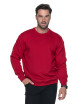 Promostars Men`s SWEATSHIRT WEEKEND RED embroidery screen printing logo print