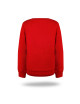 Promostars Women`s SWEATSHIRT WEEKEND KID RED embroidery screen print logo
