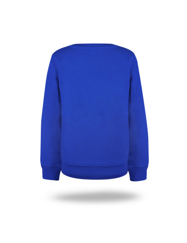 Promostars Women`s SWEATSHIRT WEEKEND KID CORNFLOWER embroidery screen printing logo