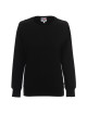 Promostars Women`s SWEATSHIRT SISTER BLACK embroidery screen print logo