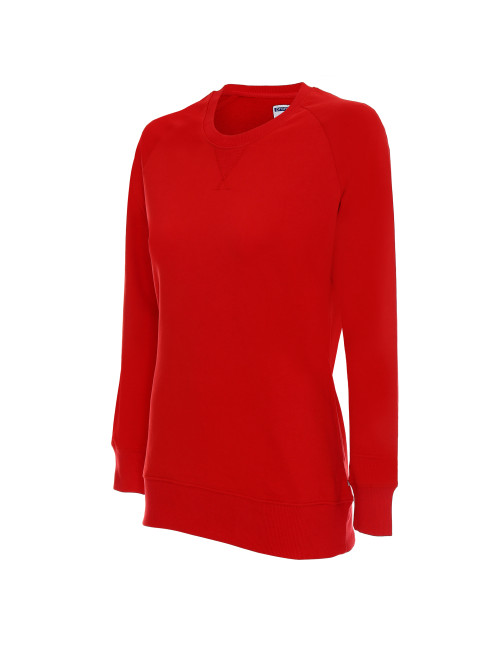 Promostars Women`s SWEATSHIRT SISTER RED DTG print embroidery silkscreen logo