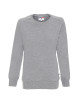 Promostars Women`s SWEATSHIRT SISTER LIGHT GRAY MELANGE embroidery screen printing