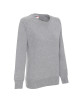 Promostars SISTER SWEATSHIRT für Damen, HELLGRAU MELANGE, Stickerei, Siebdruck