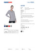Promostars SISTER SWEATSHIRT für Damen, HELLGRAU MELANGE, Stickerei, Siebdruck
