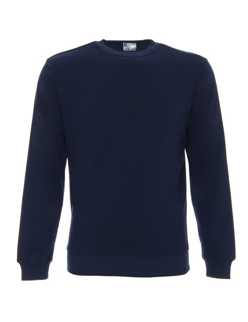 GEFFER SWEATSHIRT Men 600 NAVY DTG print embroidery silkscreen logo