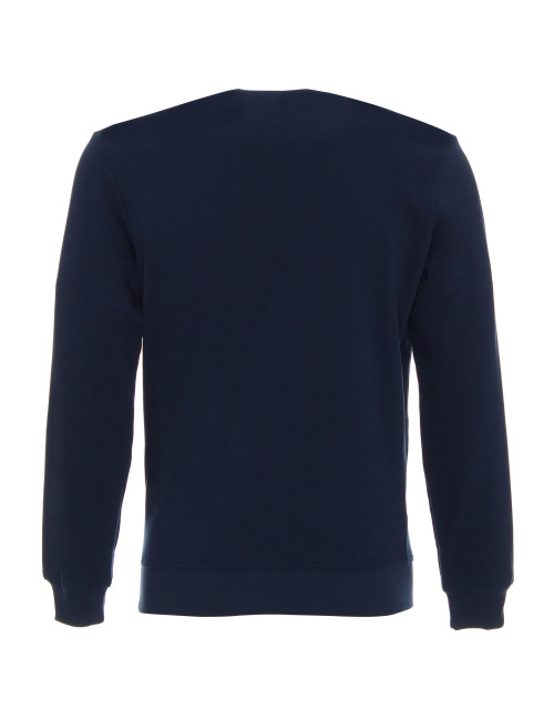 GEFFER BLUZA Męska 600 GRANATOWY nadruk DTG haft sitodruk logo