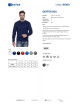 GEFFER SWEATSHIRT Men 600 NAVY DTG print embroidery silkscreen logo