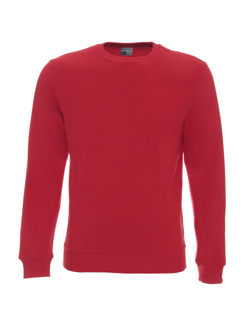 GEFFER SWEATSHIRT Men 600 RED DTG print embroidery silkscreen logo