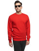 GEFFER SWEATSHIRT Herren 600 RED DTG-Druck, Stickerei, Siebdruck-Logo