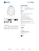 GEFFER Herren SWEATSHIRT 620 WEISS Stickerei, Siebdruck, Logo, DTF-Druck