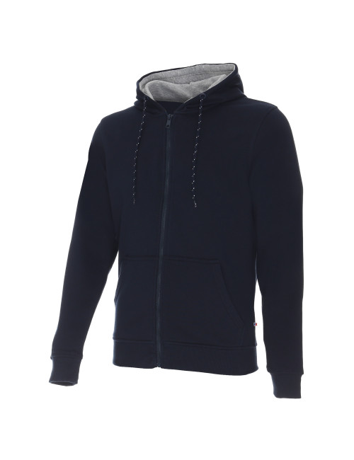 Men's Promostars Waffle Hoodie Navy Blue