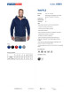 Men's Promostars Waffle Hoodie Navy Blue