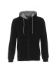 Promostars Men`s SWEATSHIRT WAFFLE BLACK embroidery print DTF logo for companies