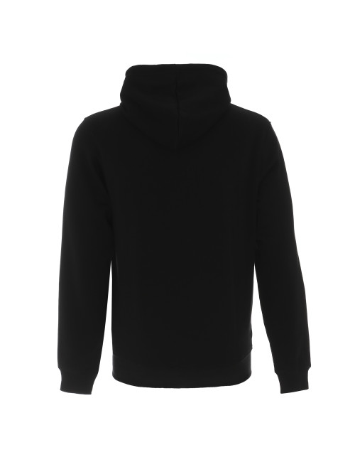 Promostars BLUZA Męska WAFFLE CZARNY haft nadruk DTF logo dla firm
