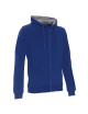 Promostars Men`s SWEATSHIRT WAFFLE CORNFLOWER embroidery DTG print silkscreen logo