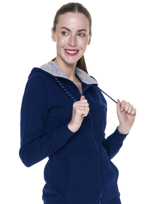 Bluza damska Promostars Cookie granatowy - P&M