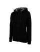 Promostars Damen-SWEATSHIRT COOKIE BLACK mit Siebdruck-Logo-Aufdruck