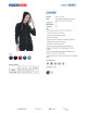 Promostars Women`s SWEATSHIRT COOKIE BLACK print embroidery silkscreen logo