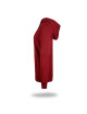 Promostars Women`s SWEATSHIRT COOKIE DARK RED logo silkscreen print