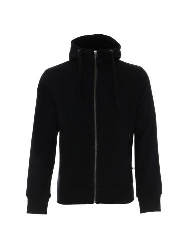 CRIMSON CUT BLUZA Męska BISON CZARNY haft nadruk logo sitodruk