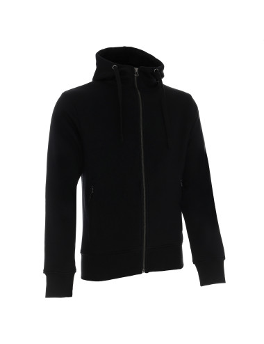 CRIMSON CUT BLUZA Męska BISON CZARNY haft nadruk logo sitodruk