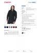 CRIMSON CUT Herren-SWEATSHIRT BISON BLACK, gesticktes Logo, Siebdruck
